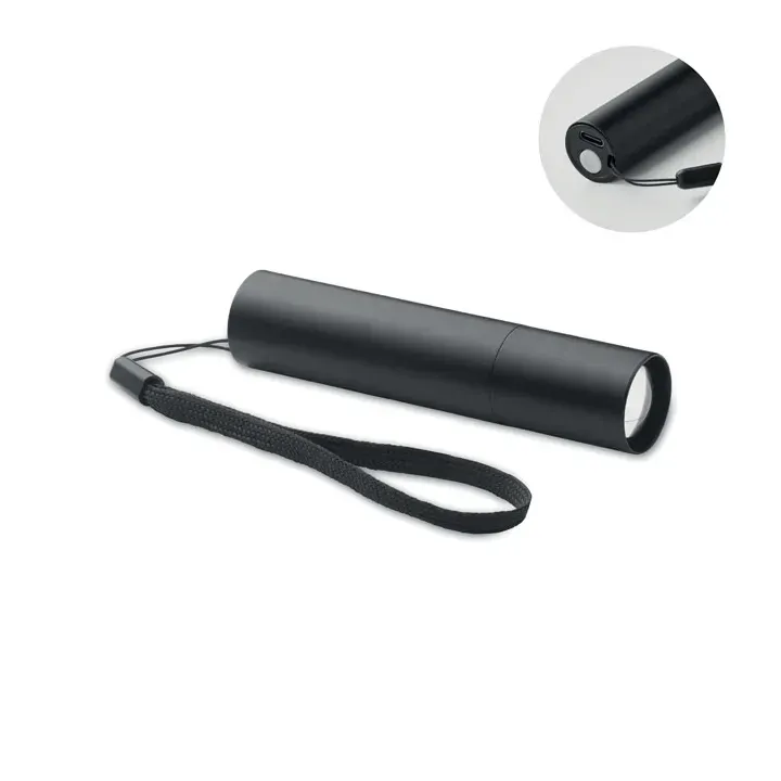Aluminium rechargeable torch - MO2461 (MOCN#03)